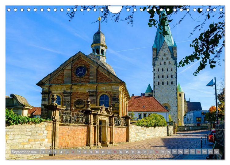 Produktbild: Ein Blick auf Paderborn (Wandkalender 2026 DIN A4 quer), CALVENDO Monatskalender