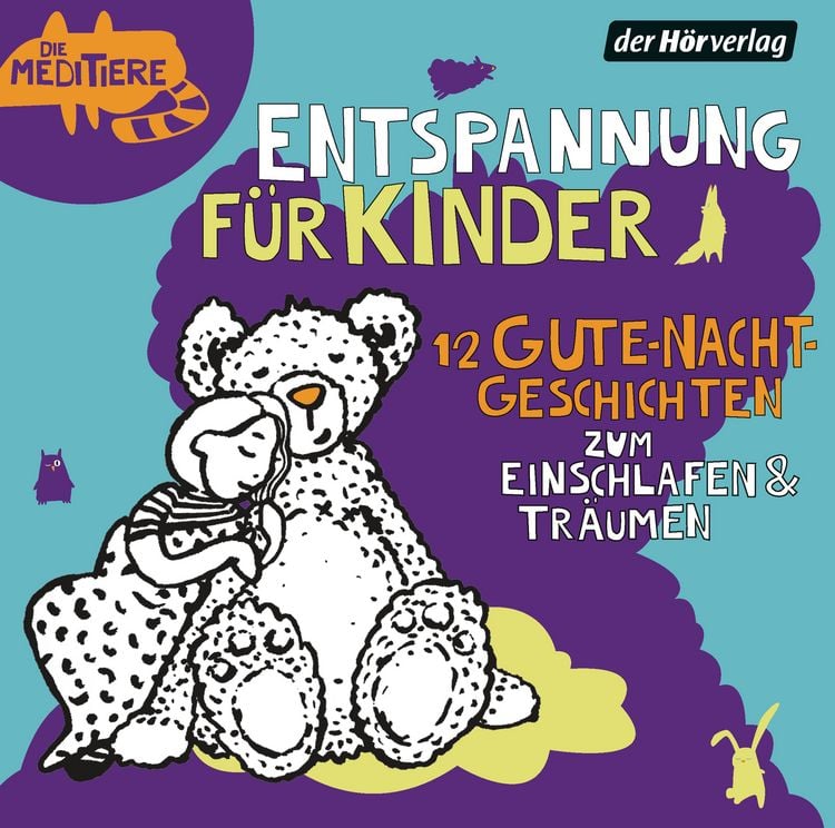 Produktbild: Entspannung f&uuml;r Kinder. 12 Gute-Nacht-Geschichten zum Einschlafen & Tr&auml;umen