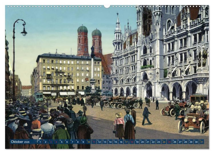 Produktbild: Des Kaisers Zeit (hochwertiger Premium Wandkalender 2026 DIN A2 quer), Kunstdruck in Hochglanz