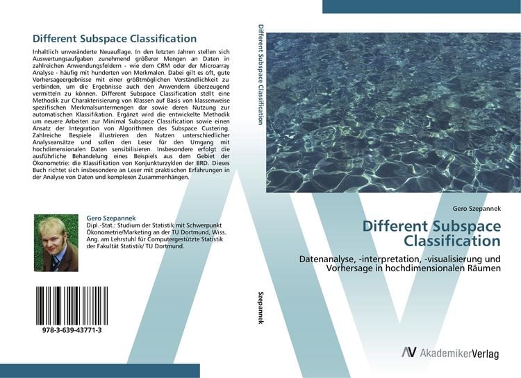 Produktbild: Different Subspace Classification