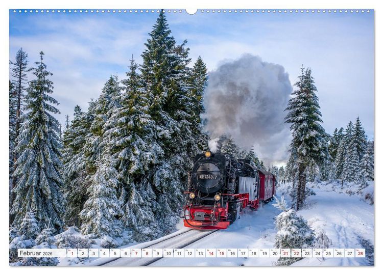 Produktbild: Ohh, Du wundersch&ouml;ner Harz! (hochwertiger Premium Wandkalender 2026 DIN A2 quer), Kunstdruck in Hochglanz