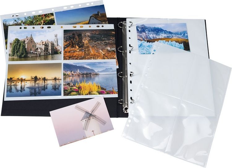 Produktbild: HERMA Fotosichth&uuml;llen f&uuml;r 80 Fotos 10x15cm 10 Blatt