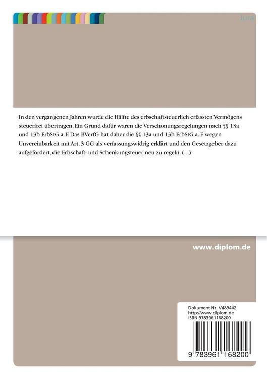 Produktbild: Die Gewinner und Verlierer der Erbschaftsteuerreform 2016