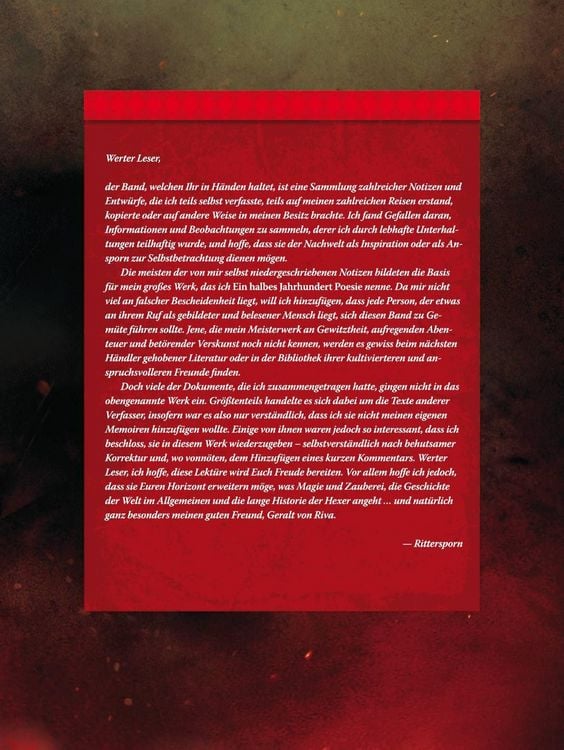 Produktbild: Die Welt von The Witcher