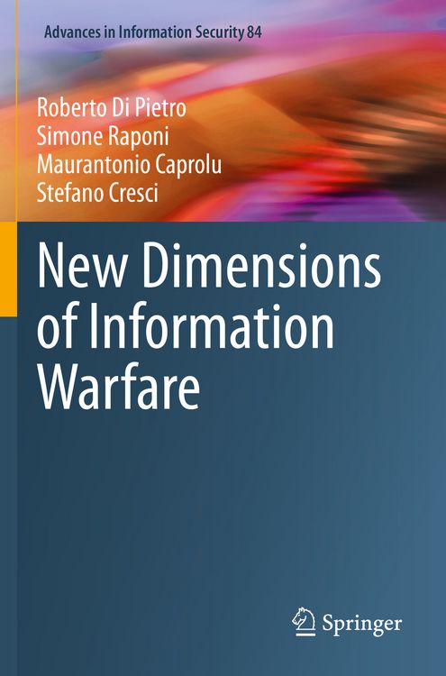 Produktbild: New Dimensions of Information Warfare