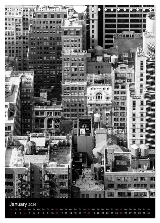 Produktbild: New York City (Wall Calendar 2026 DIN A4 portrait), CALVENDO 12 Month Wall Calendar