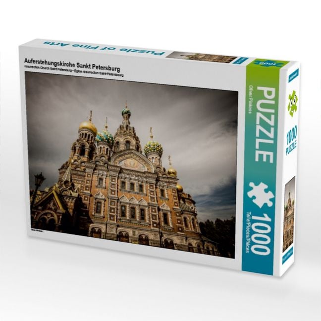 Produktbild: CALVENDO Puzzle Auferstehungskirche Sankt Petersburg | 1000 Teile Lege-Gr&ouml;&szlig;e 64x48cm Foto-Puzzle f&uuml;r gl&uuml;ckliche Stunden