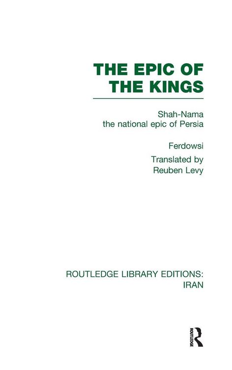 Produktbild: The Epic of the Kings (RLE Iran B)