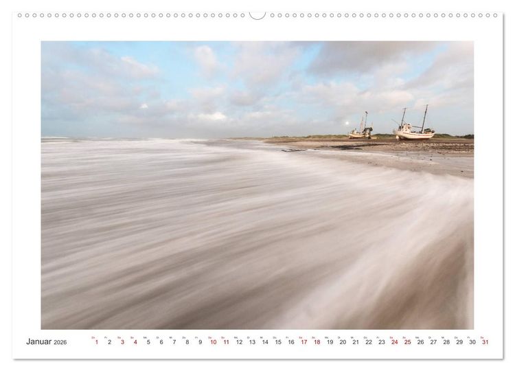 Produktbild: D&auml;nemark - Phototravellers Sehnsuchtskalender (hochwertiger Premium Wandkalender 2026 DIN A2 quer), Kunstdruck in Hochglanz