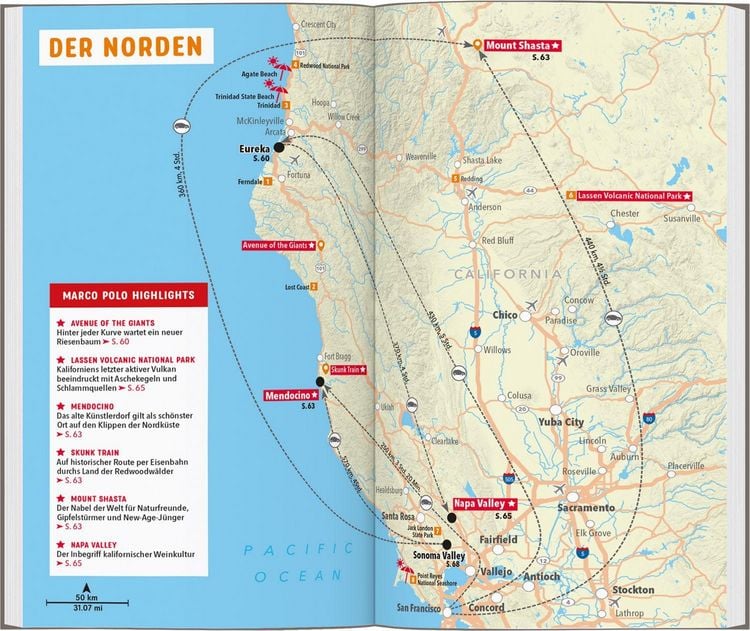 Produktbild: MARCO POLO Reisef&uuml;hrer Kalifornien