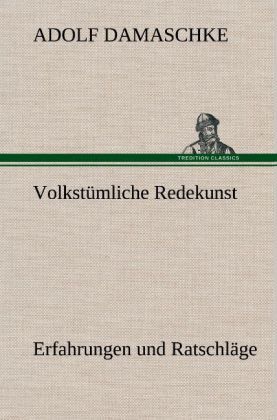 Produktbild: Volkst&uuml;mliche Redekunst