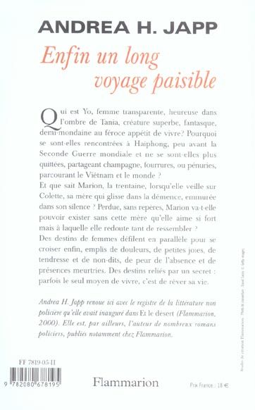 Produktbild: Enfin un long voyage paisible