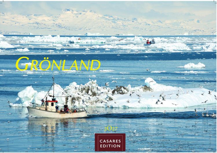 Produktbild: Gr&ouml;nland Kalender 2027 &ndash; Wandkalender | Fotokalender Nordeuropa 24x35cm - . mit beeindruckenden Naturaufnahmen, Perfekt f&uuml;r Natur- und Reisebegeisterte