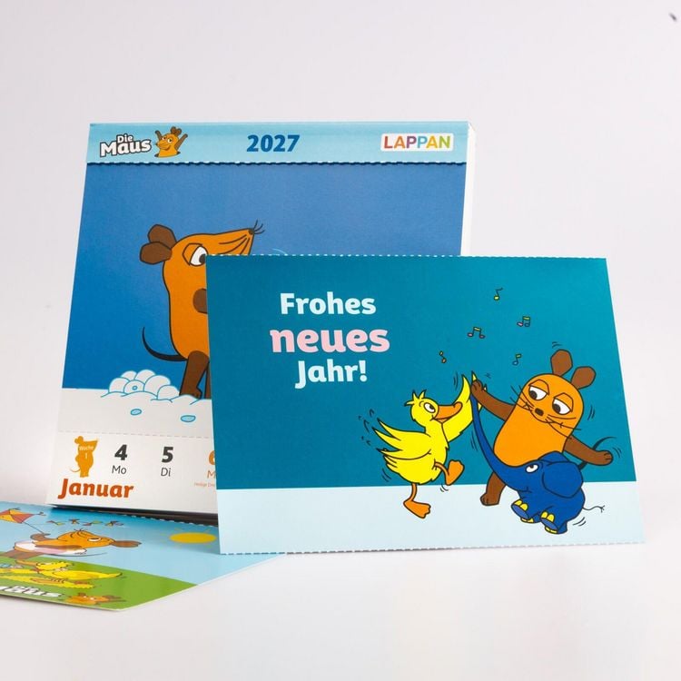 Produktbild: Der Kalender mit der Maus - Postkartenkalender 2027