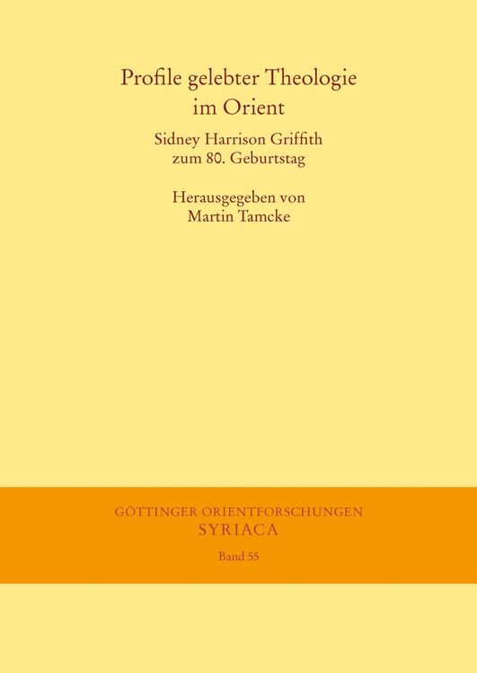 Produktbild: Profile gelebter Theologie im Orient