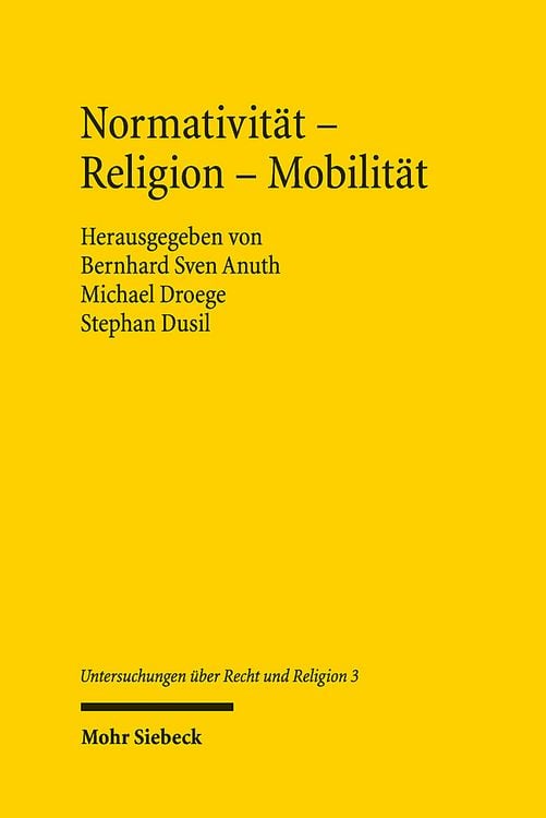 Produktbild: Normativit&auml;t - Religion - Mobilit&auml;t