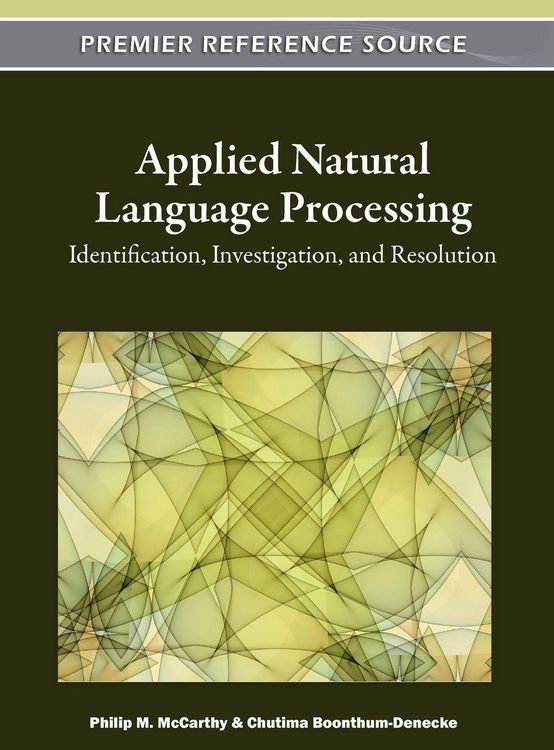 Produktbild: Applied Natural Language Processing