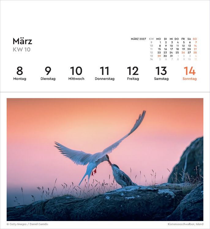 Produktbild: Magischer Augenblick - KUNTH Postkartenkalender 2027