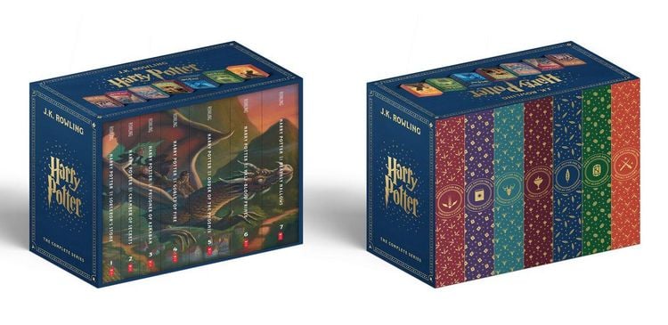 Produktbild: Harry Potter Paperback Box Set Books 1-7 (Deluxe Edition with Stenciled Edges)
