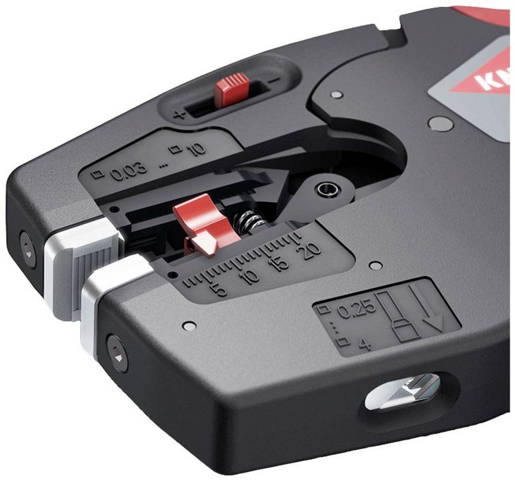 Produktbild: Knipex NexStrip 12 72 190 Crimpzange 0.03 bis 10mm&sup2;
