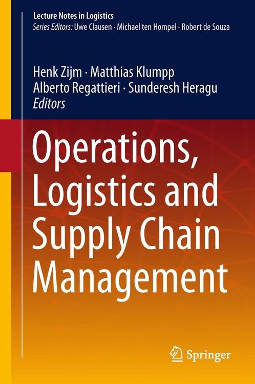 Produktbild: Operations, Logistics and Supply Chain Management