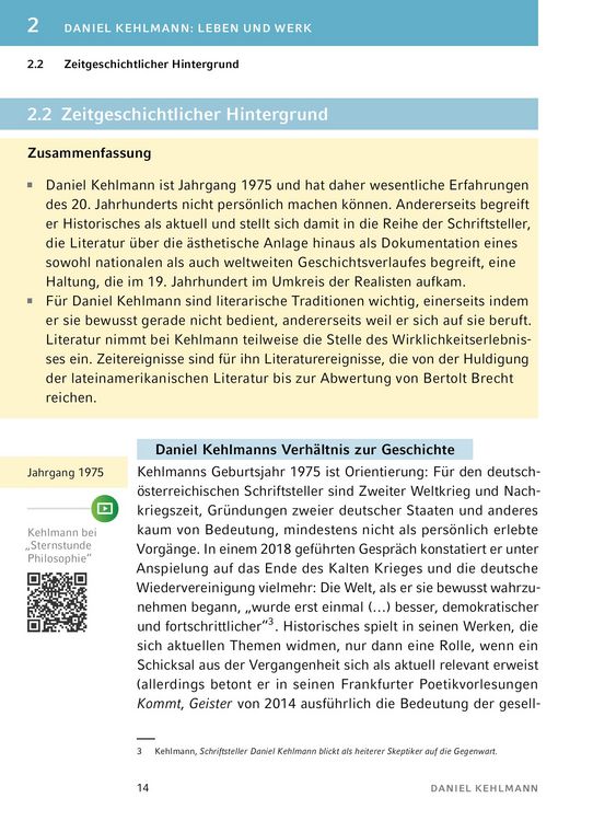 Produktbild: Ruhm von Daniel Kehlmann