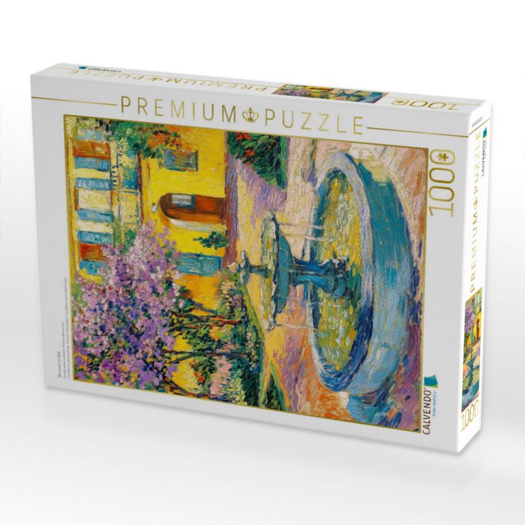 Produktbild: CALVENDO Puzzle Brunnen im Hof | 1000 Teile Lege-Gr&ouml;&szlig;e 64x48cm Foto-Puzzle f&uuml;r gl&uuml;ckliche Stunden