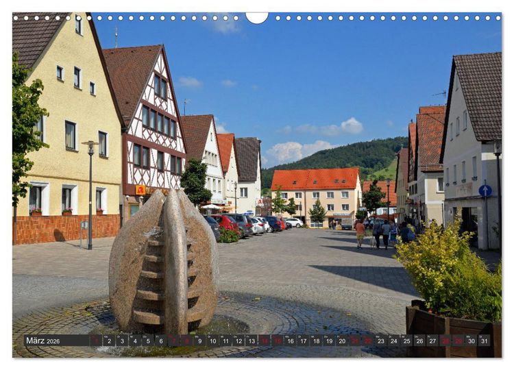Produktbild: Markt Schnaittach (Wandkalender 2026 DIN A3 quer), CALVENDO Monatskalender