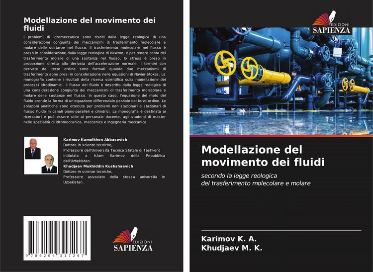 Produktbild: Modellazione del movimento dei fluidi