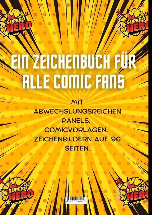 Produktbild: Comic Zeichenheft
