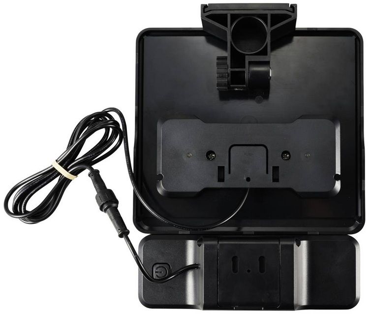 Produktbild: Sygonix SY-5972856 Solar-Wandstrahler mit Bewegungsmelder LED LED fest eingebaut 8 W Schwarz