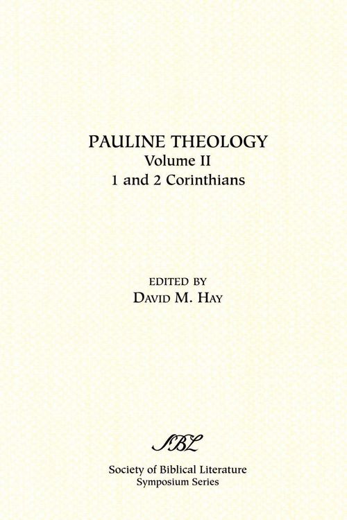 Produktbild: Pauline Theology, Volume II
