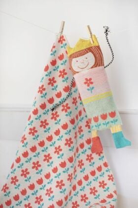 Produktbild: Fussenegger Juwel Set, Decke Blumen in Puppe "Prinzessin"