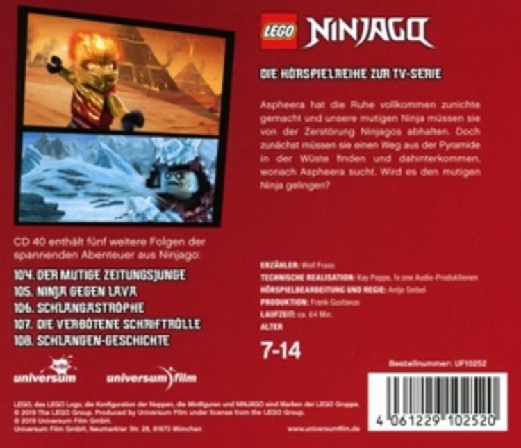 Produktbild: LEGO Ninjago (CD 40)
