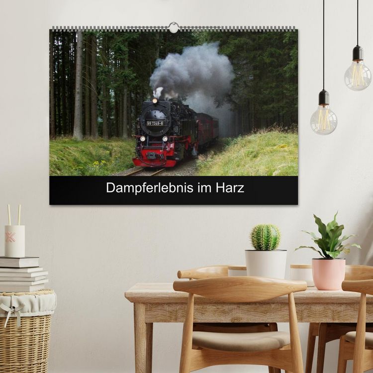 Produktbild: Dampferlebnis im Harz (Wandkalender 2026 DIN A2 quer), CALVENDO Monatskalender