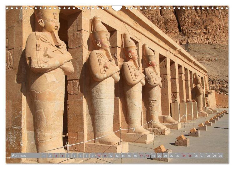 Produktbild: Unterwegs in &Auml;gypten - &uuml;ber Kairo nach Assuan (Wandkalender 2027 DIN A3 quer), CALVENDO Monatskalender