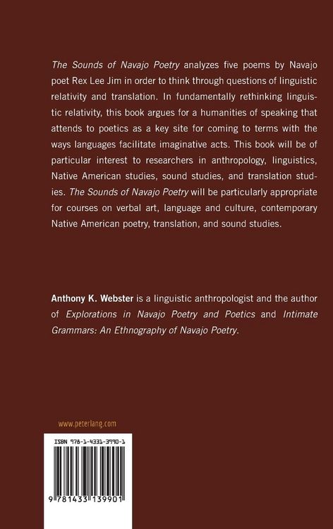 Produktbild: The Sounds of Navajo Poetry