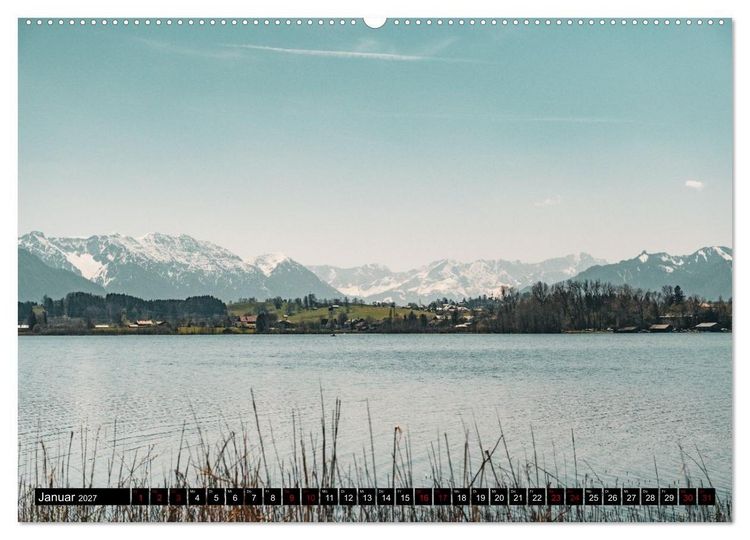 Produktbild: Bayrische Seen und W&auml;lder (Wandkalender 2027 DIN A2 quer), CALVENDO Monatskalender