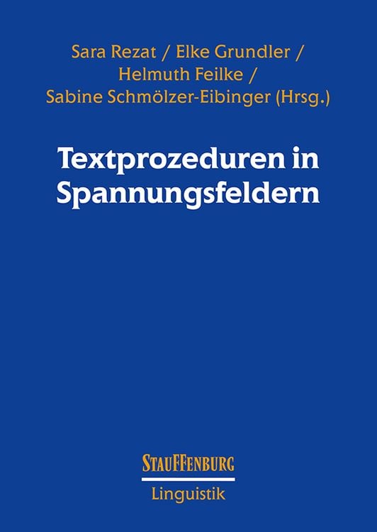 Produktbild: Textprozeduren in Spannungsfeldern