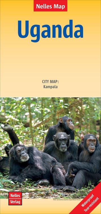 Produktbild: Nelles Map Uganda 1:700 000