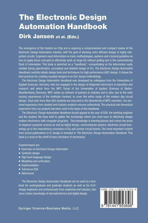 Produktbild: The Electronic Design Automation Handbook