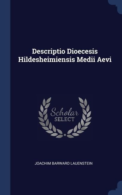 Produktbild: Descriptio Dioecesis Hildesheimiensis Medii Aevi