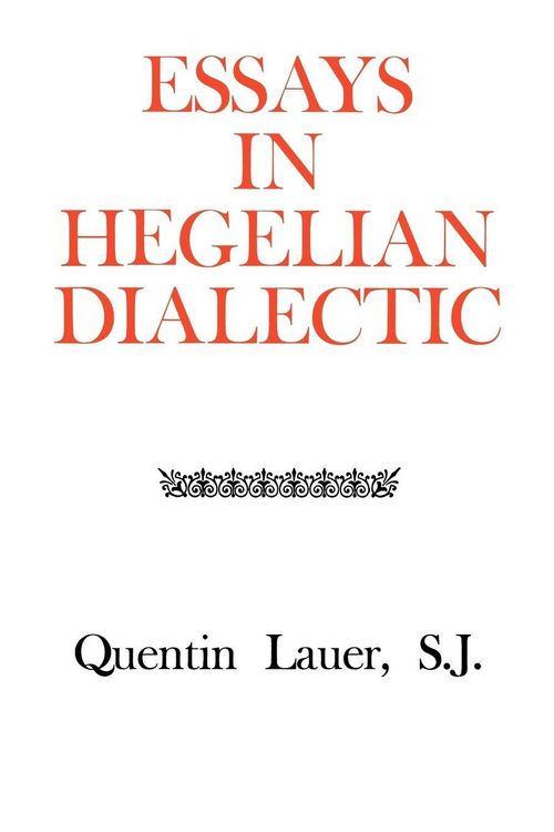 Produktbild: Essays in Hegelian Dialectic