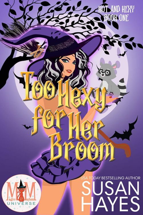 Produktbild: Too Hexy For Her Broom: Magic and Mayhem Universe (Hot and Hexy, #1)