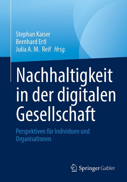 Produktbild: Nachhaltigkeit in der digitalen Gesellschaft
