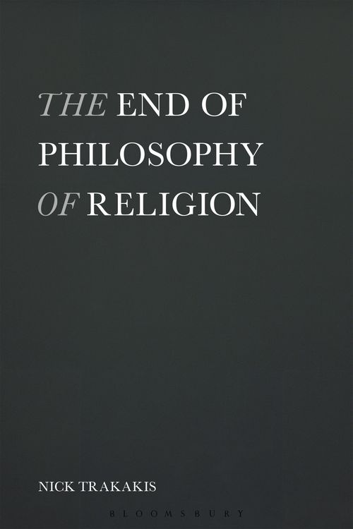 Produktbild: The End of Philosophy of Religion
