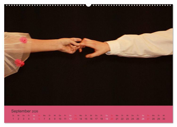 Produktbild: M&auml;dchentr&auml;ume - Ballett und Tanz (hochwertiger Premium Wandkalender 2026 DIN A2 quer), Kunstdruck in Hochglanz