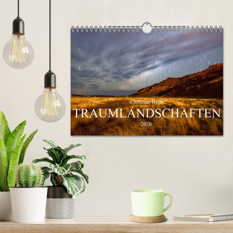 Produktbild: TRAUMLANDSCHAFTEN Christian Heeb (Wandkalender 2026 DIN A4 quer), CALVENDO Monatskalender