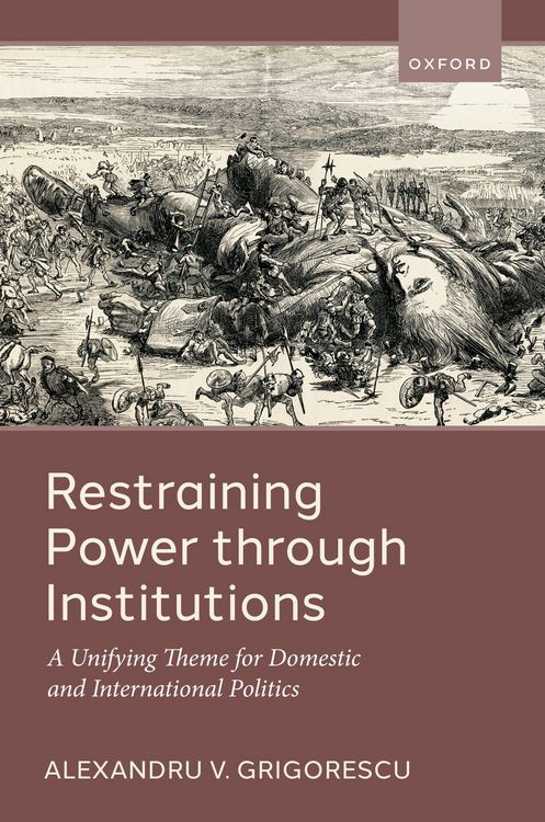 Produktbild: Restraining Power through Institutions
