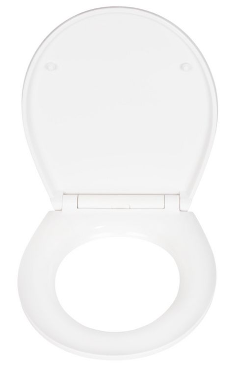 Produktbild: Premium WC-Sitz Mod. White Marble mit Relief, mit Absenkautomatik